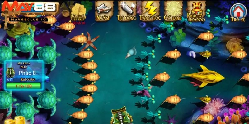 Trò chơi săn cá tái hiện lại thế giới đại dương bao la